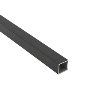 TUBO ALUMINIO 20X20X1.5MM PRETO 2MT