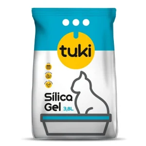 TUKI Areia Sílica para Gato