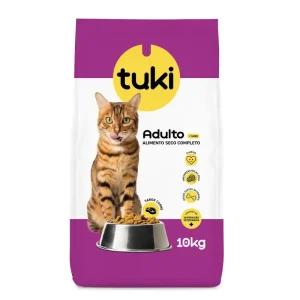 TUKI Carne – Ração seca para gato adulto