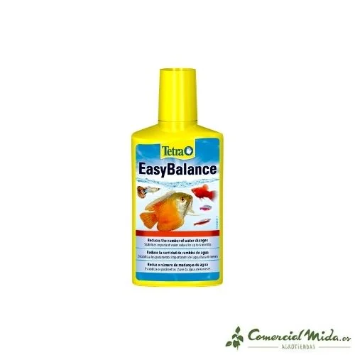 Valores de água do estabilizador TETRA EASYBALANCE