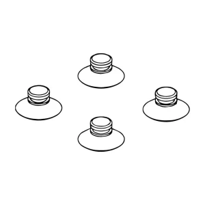 VENTOSAS PARA SYNCRA 0.5 / 1.0 / 1.5 (EMBALAGEM COM 4)
