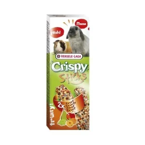 VERSELE CRISPY STICKS COELHO/CAVIA FRUTA 2X55G