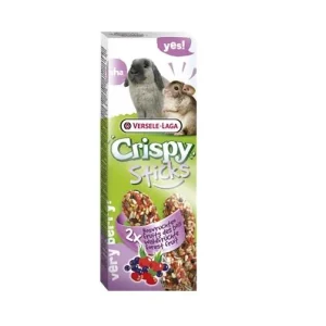 VERSELE CRISPY STICKS COELHO/CHINCHILA FRUTAS BOSQUE 2X55G
