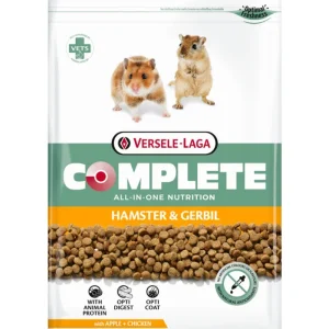Versele-Laga Complete Hamster & Gerbil – Alimento extrudado para hamsters e gerbos 500g