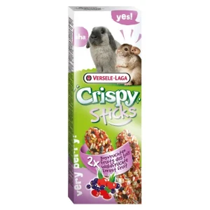 Versele-Laga Crispy Sticks com Frutos do Bosque – Snack para roedores