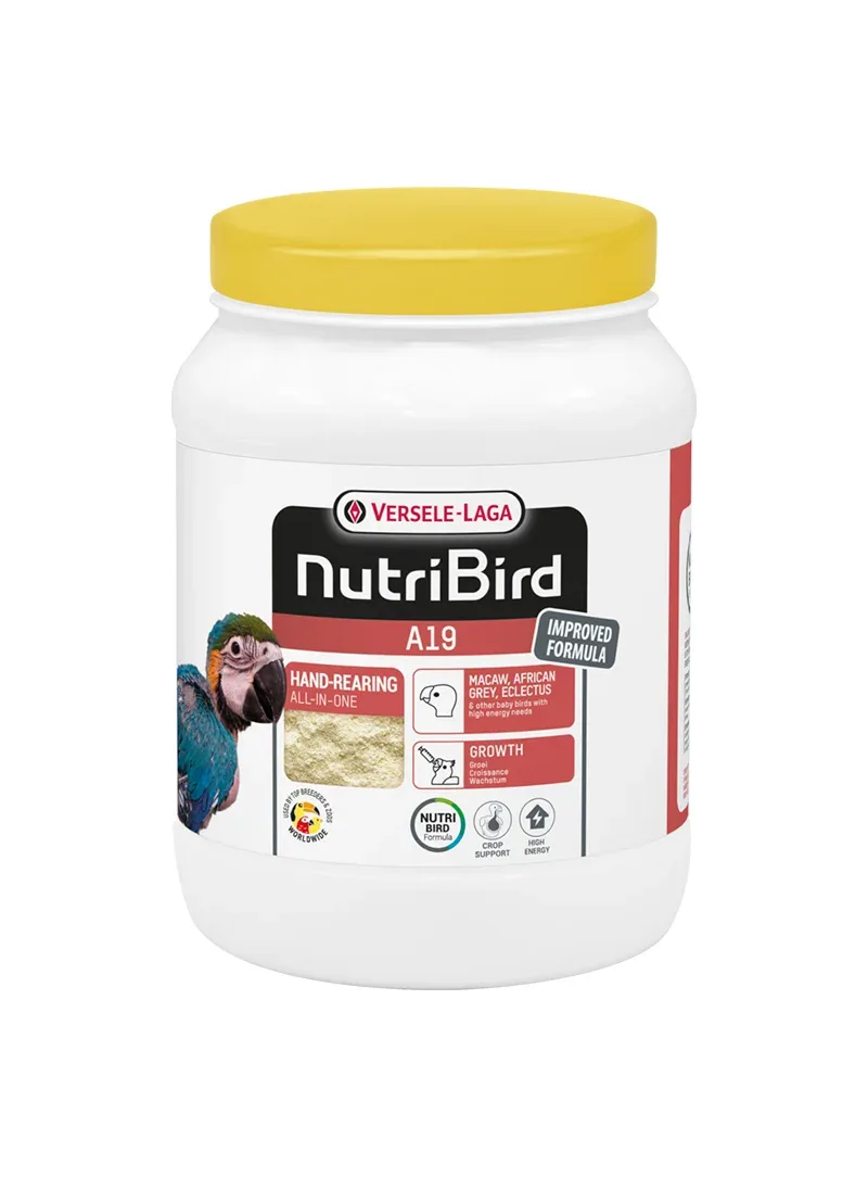 Versele-Laga NutriBird A19 – Papa de criação à mão para araras e papagaios
