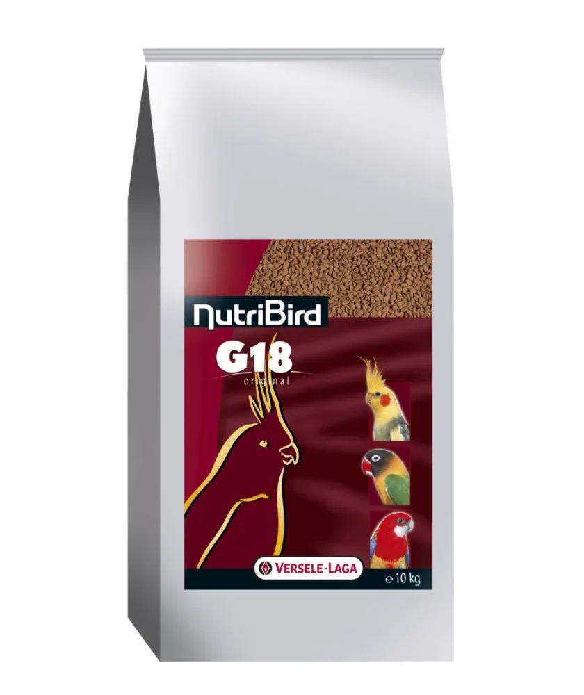 Versele-Laga NutriBird G18 Original – Pellets de criação para grandes periquitos