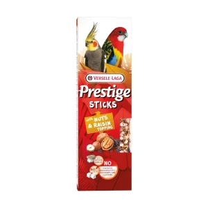Versele-Laga Prestige Sticks de Nozes e Passas para aves de pequeno porte