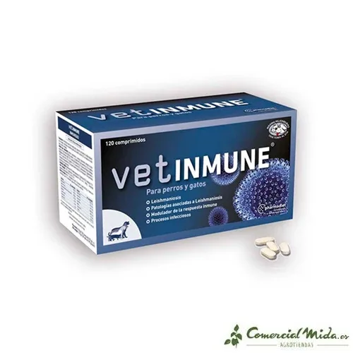VETINMUNE para sistema imunológico em animais de estimação
