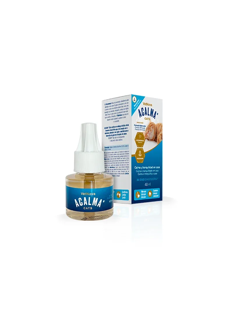 Vetnova Acalma Cats Recarga – Feromonas calmantes para gatos 48ml