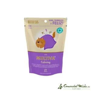 VETNOVA Multiva Calming Cat 21 Mastigue Suplemento Alimentar para Gatos
