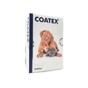 VETPLUS Coatex EFA 60 cápsulas de ácidos graxos para animais de estimação