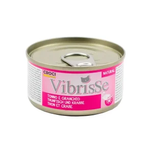 Vibrisse Atum e Caranguejo 70g – Alimento húmido para gatos