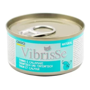 Vibrisse Atum e Lula 70g – Alimento húmido para gatos