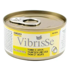 Vibrisse Atum e Ovo 70g – Alimento húmido para gatos