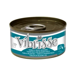 Vibrisse Atum e Peixe Azul 70g – Alimento húmido para gatos
