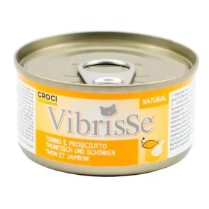 Vibrisse Atum e Presunto 70g – Alimento húmido para gatos