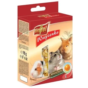 VITAPOL CÁLCIO P/ROEDORES LARANJA 190G