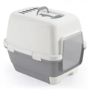 WC Cathy Clever & Smart para gatos – Stefanplast – Cor do Produto: Cinzento