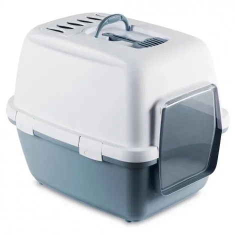 WC Cathy Comfort para gatos – Stefanplast – Cor do Produto: Azul claro