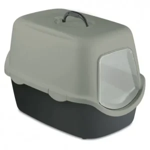 WC Cathy Green Line para gatos – Stefanplast – Cor do Produto: Verde seco