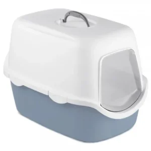 WC CATHY para gatos – Stefanplast – Cor do Produto: Azul claro