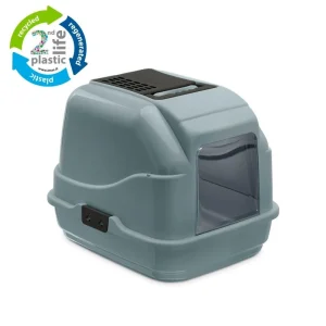 WC Easy Cat Azul Recycled IMAC Caixa de Areia Fechada