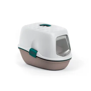 WC Fechado para Gatos Furba Top Chic com Sistema de Peneira da Stefanplast