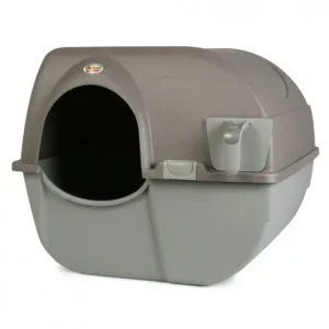 WC fechado Roll N’Clean – Omega Paw – Tamanho: Pequeno | Cor do Produto: Cinzento