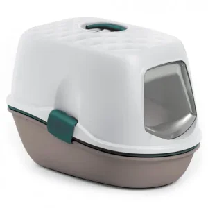 WC Furba Top Chic para gatos – Stefanplast – Cor do Produto: Bege