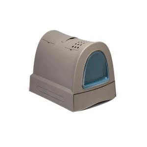 WC Gato Zuma Creme IMAC Caixa de Areia Fechada com Gaveta