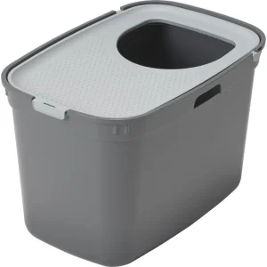 WC para Gatos com Entrada Superior Top Cat e Tapete Integrado da Moderna