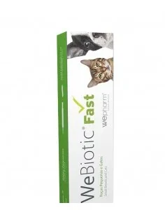 WeBiotic Fast 15ml Cuidar da função intestinal Cães de raça pequena e gatos
