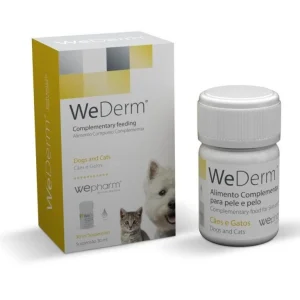 WeDerm Solução Oral 30ml para Pele e Pelo de Cães e Gatos