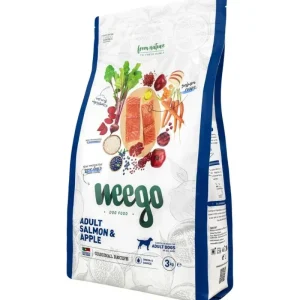 Weego Adult Salmon & Apple – Alimento seco para cães adultos