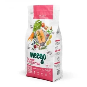 WEEGO CAT FOOD SALMON & GREEN TEA 1,5KG