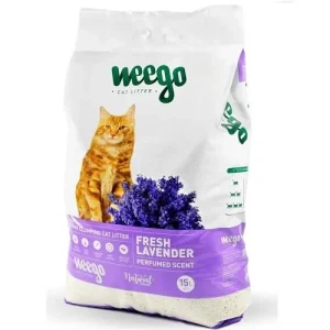 WEEGO CAT LITTER FRESH LAVENDER 15L