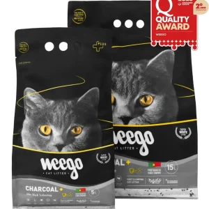 Weego Charcoal Plus+ – Areia Aglomerante com Carvão Ativado para Gatos