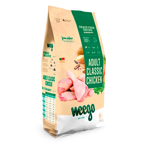 WEEGO GRAIN FREE ADULT CLASSIC CHICKEN – Receita cão adulto - Image 2