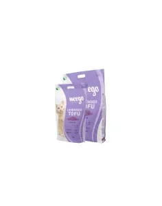 Weego Lavender Tofu – Areia Aglomerante Natural de Tofu com Aroma de Lavanda para Gatos