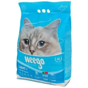 Weego Light + – Areia aglomerante leve de bentonite para gatos