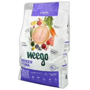 Weego No Grain com Frango e Atum – Ração completa para Gato
