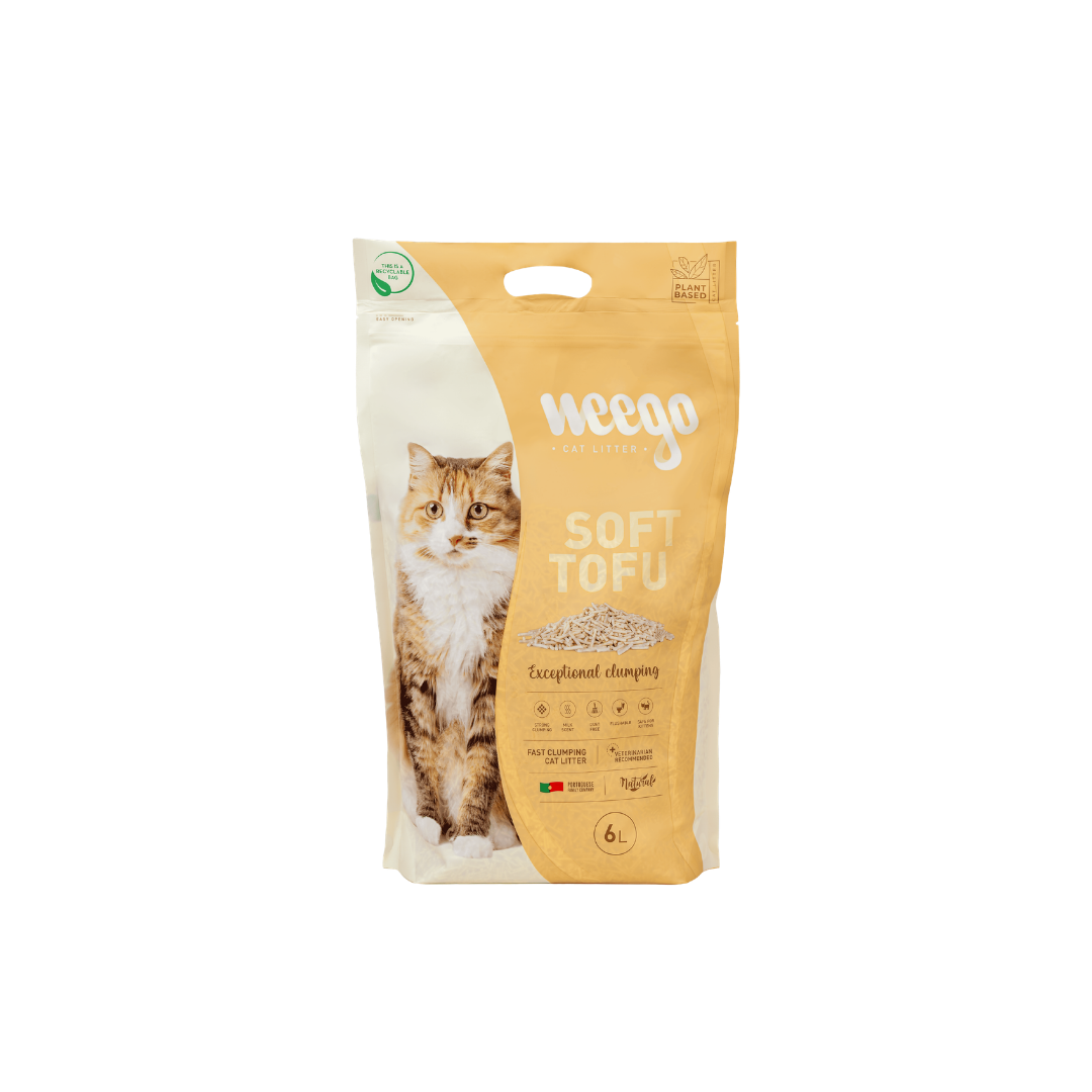 Weego Soft Tofu – Areia Aglomerante Natural de Tofu para Gatos - Image 2