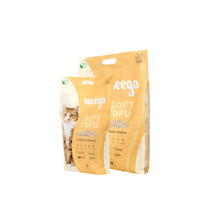 Weego Soft Tofu – Areia Aglomerante Natural de Tofu para Gatos