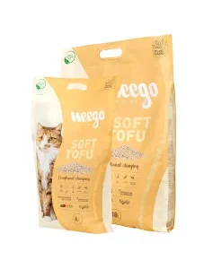 Weego Soft Tofu – Areia Aglomerante Natural de Tofu para Gatos