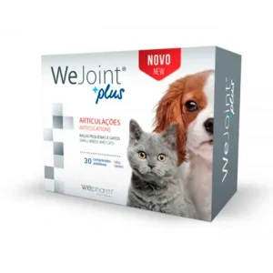 WeJoint Plus Raças Pequenas e Gatos (10kg) 30 Cp.
