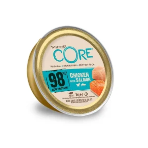 Wellness Core Protein Salmão e Frango terrina para gatos