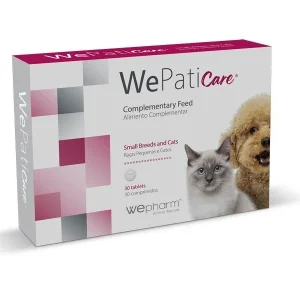WePatiCare Raças Pequenas e Gatos – 30 comprimidos