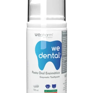 Wepharm WeDental 100 ml – Pasta oral enzimática para cães e gatos