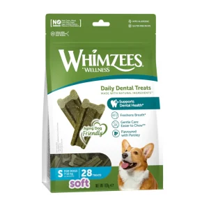 Whimzees Soft Value Bags S Dental Snacks para cães.